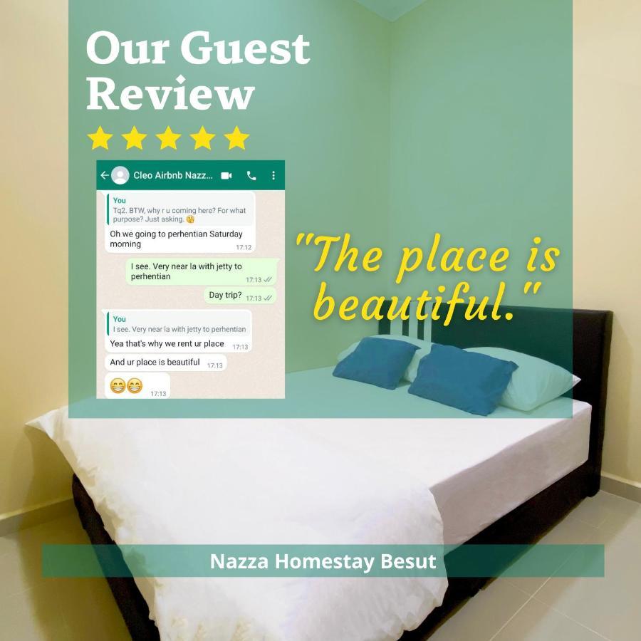 Nazza Homestay Besut With Swimming Pool Kampung Raja Dış mekan fotoğraf
